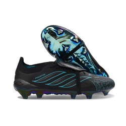 Bota adidas Predator 26 Elite Tongue FG Negro Azul