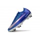Nike Mercurial Vapor XVI Elite SG Pro Azul Carrera Blanco