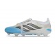 Bota adidas Predator 26 Elite Tongue FG Blanco Negro Azul