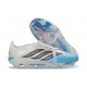 Bota adidas Predator 26 Elite Tongue FG Blanco Negro Azul