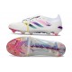 Bota adidas Predator 26 Elite Tongue FG Blanco Rosa