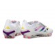 Bota adidas Predator 26 Elite Tongue FG Blanco Rosa
