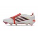 Bota adidas Predator 26 Elite Tongue FG Blanco Rojo Negro