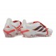 Bota adidas Predator 26 Elite Tongue FG Blanco Rojo Negro