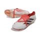 Bota adidas Predator 26 Elite Tongue FG Blanco Rojo Negro