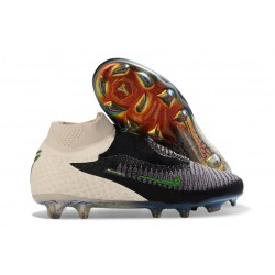 Bota De Fútbol Nike Phantom 6 High Elite Fg Fantasma Negro