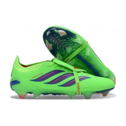 Bota adidas Predator 26 Elite Tongue FG Verde Violeta