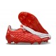 Tacos de Futbol Adidas Bota F50 Elite FG Rojo Blanco