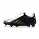 Tacos de Futbol Adidas Bota F50 Elite FG Negro Blanco