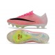 Bota de Futbol Nike Zoom Mercurial Vapor 17 Elite FG Rosa Negro Blanco