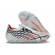 Tacos de Futbol Adidas Bota F50 Spider Elite FG Blanco Rojo Azul