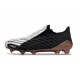 Tacos de Futbol Adidas Bota F50 Spider Elite FG Blanco Negro Dorado