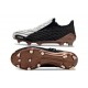 Tacos de Futbol Adidas Bota F50 Spider Elite FG Blanco Negro Dorado