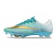 Bota de Futbol Nike Zoom Mercurial Vapor 17 Elite FG Verde Dorado