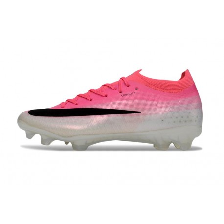 Bota de Futbol Nike Zoom Mercurial Vapor 17 Elite FG Rosa Negro