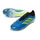 Zapatillas de Fútbol adidas Predator Elite L FG Azul Verde Lima