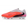 Zapatillas de Fútbol adidas Predator Elite L FG Carmesí Brillante Rosa Gris Negro