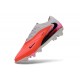 Zapatillas adidas Predator Elite L FG Carmesí Brillante Rosa Gris Negro