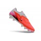 Zapatillas adidas Predator Elite L FG Carmesí Brillante Rosa Gris Negro