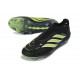 Bota adidas Predator Sin Cordones Elite FG Negro Verde
