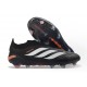 Bota adidas Predator Sin Cordones Elite FG Negro Blanco