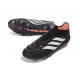 Bota adidas Predator Sin Cordones Elite FG Negro Blanco