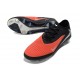 Bota de Futbol Nike Phantom 6 Low Elite FG Rojo Negro Plateado