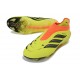 Bota adidas Predator Sin Cordones Elite FG Amarillo Negro