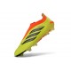 Bota adidas Predator Sin Cordones Elite FG Amarillo Negro