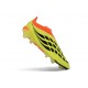 Bota adidas Predator Sin Cordones Elite FG Amarillo Negro