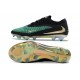Bota de Futbol Nike Phantom 6 Low Elite FG Verde Negro Dorado