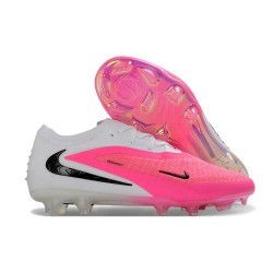 Bota de Futbol Nike Phantom 6 Low Elite FG Rosa Blanco