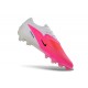Bota de Futbol Nike Phantom 6 Low Elite FG Rosa Blanco