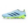 Bota adidas Predator Sin Cordones Elite FG Azul