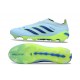 Bota adidas Predator Sin Cordones Elite FG Azul