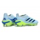 Bota adidas Predator Sin Cordones Elite FG Azul
