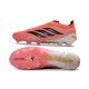 Bota adidas Predator Sin Cordones Elite FG Rosa Negro