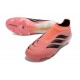 Bota adidas Predator Sin Cordones Elite FG Rosa Negro