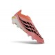 Bota adidas Predator Sin Cordones Elite FG Rosa Negro