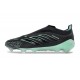 Bota adidas Predator Sin Cordones Elite FG Negro Verde