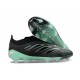 Bota adidas Predator Sin Cordones Elite FG Negro Verde