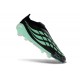 Bota adidas Predator Sin Cordones Elite FG Negro Verde