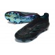 Bota adidas Predator Sin Cordones Elite FG Negro Azul