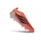 Bota adidas Predator Sin Cordones Elite FG Solar Turbo Cromo Termal Negro