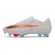 Botas de Fútbol Nike Mercurial Vapor 17 Elite FG Blanco Naranja Dorada