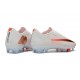 Botas de Fútbol Nike Mercurial Vapor 17 Elite FG Blanco Naranja Dorada
