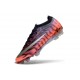 Botas de Fútbol Nike Mercurial Vapor 17 Elite FG Naranja Negro Plateado