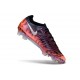 Botas de Fútbol Nike Mercurial Vapor 17 Elite FG Naranja Negro Plateado