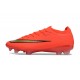 Botas de Fútbol Nike Mercurial Vapor 17 Elite FG Rojo Dorado