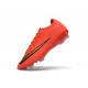 Botas de Fútbol Nike Mercurial Vapor 17 Elite FG Rojo Dorado